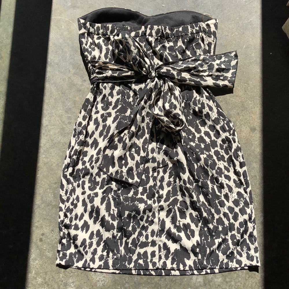Animal Print Dress - Picture 2 of 6